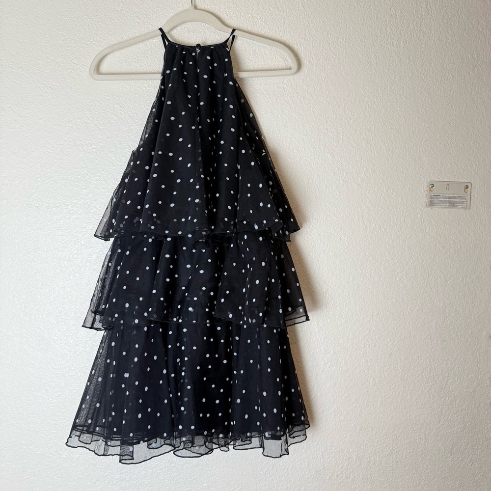 Kate spade  Mini Polka Dot Tiered Mini Dress small - Picture 10 of 12